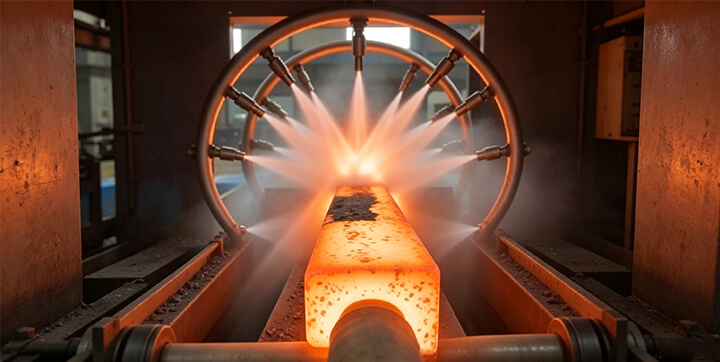 metallurgical residue cleaning unit for steel mill oxide scale descaling