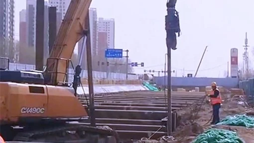Water Jet Pilot Hole Piling Equipment | 220L/min 240Bar