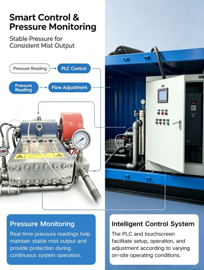 High-pressure cleaner for aluminum formwork