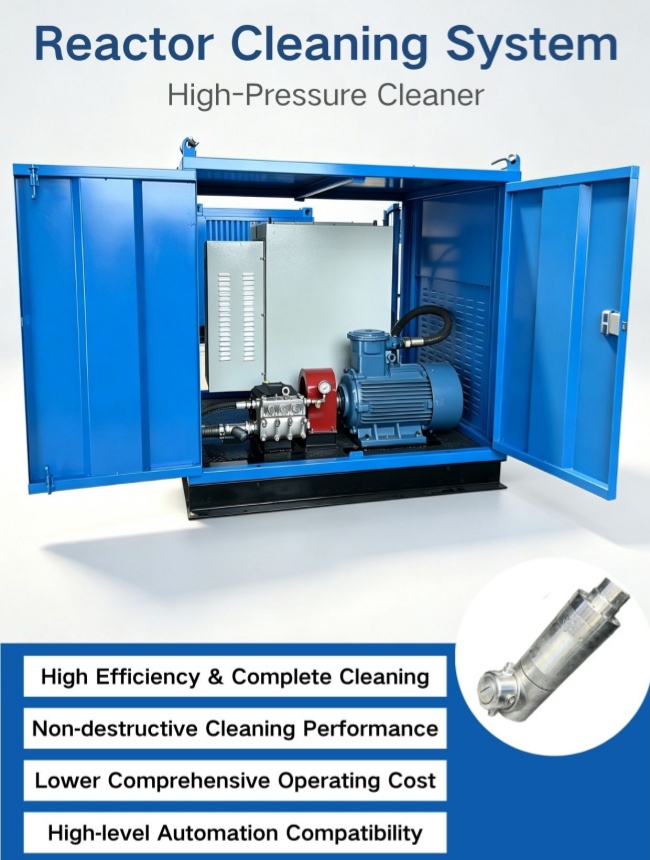 Reactor Vessel Tank Cleaning Machine
