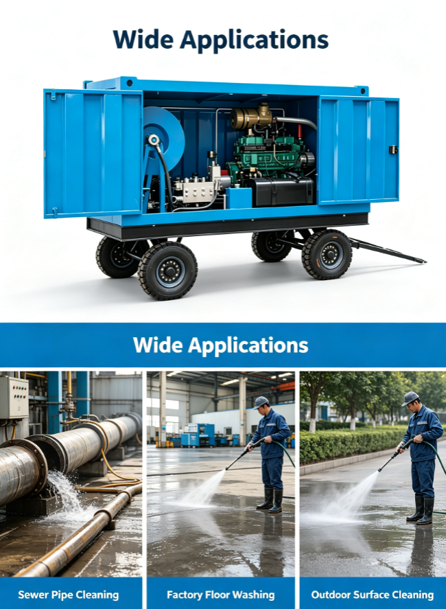 Sewer Pipe Cleaning Machine