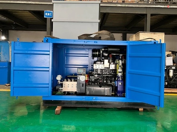 Water jet pilot hole piling system high flow slag removal module (2)