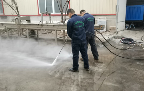 Dual Gun High Pressure Water Jet Cleaner | Rust & Paint Removal