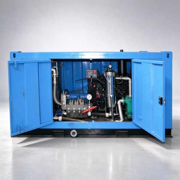 High pressure hydro test pump, automatic dual flow pressure testing pump