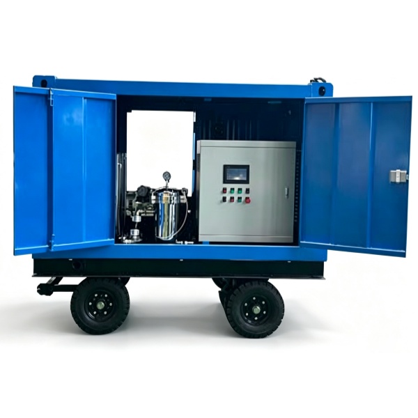 1500bar water jet cleaner, 20LPM industrial high pressure surface cleaner