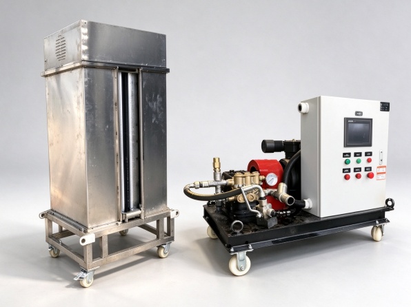 Plate Heat Exchanger Cleaner 150bar 135Lpm industrial cleaning machine