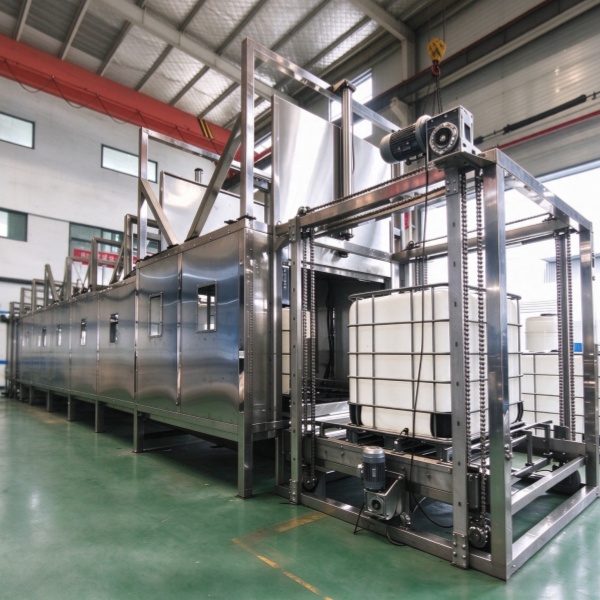 Automatic IBC Tote Washing Line
