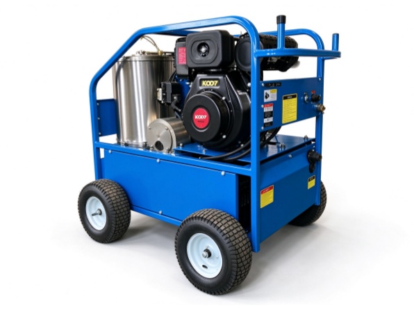 200 bar movable diesel hot water high pressure cleaner GYB-1 15/200